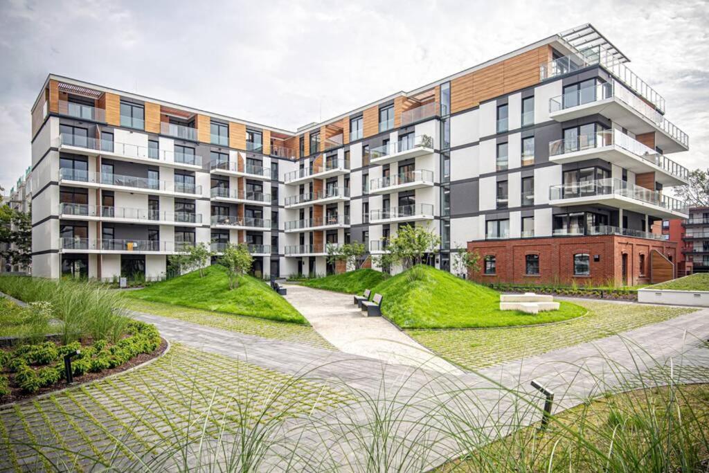 Apartament With Garden Bezplatny Parking !!! Krakau Exterior foto