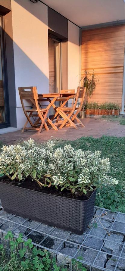 Apartament With Garden Bezplatny Parking !!! Krakau Exterior foto